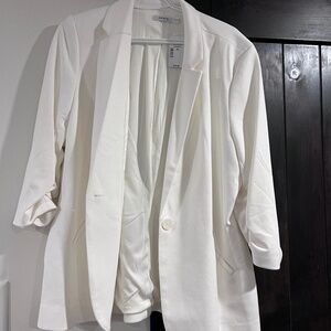 White blazer
